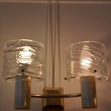 Pair of gold sconces 1970