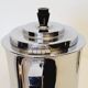 Old tea maker art deco metal and wood