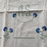 Embroidered sheet