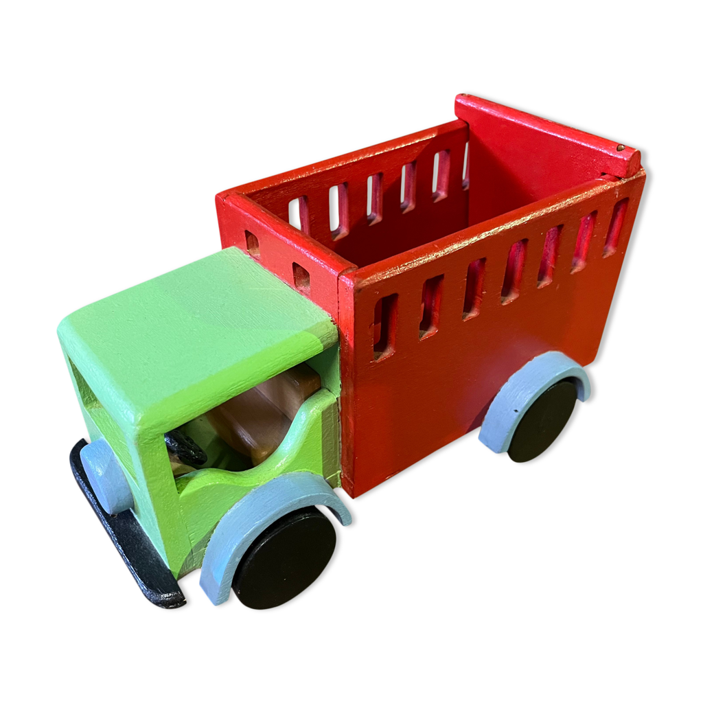 Camion bétaillère jouet bois Selency