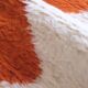 Contemporary Orange and White Rug - 303 x 200 cm