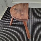 Wooden tripod stool