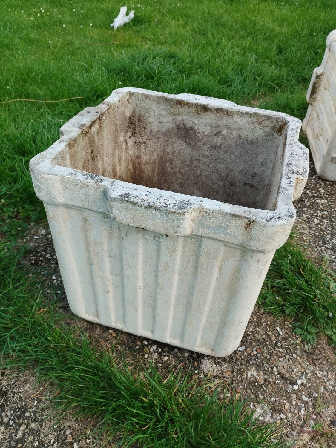 Pair of old Medici planters