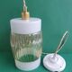 Vintage glass hanging lamp