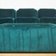 Fauteuils en Chenille de Seven Salotti, 1970s, Set de 5