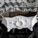 Vintage cast iron planter