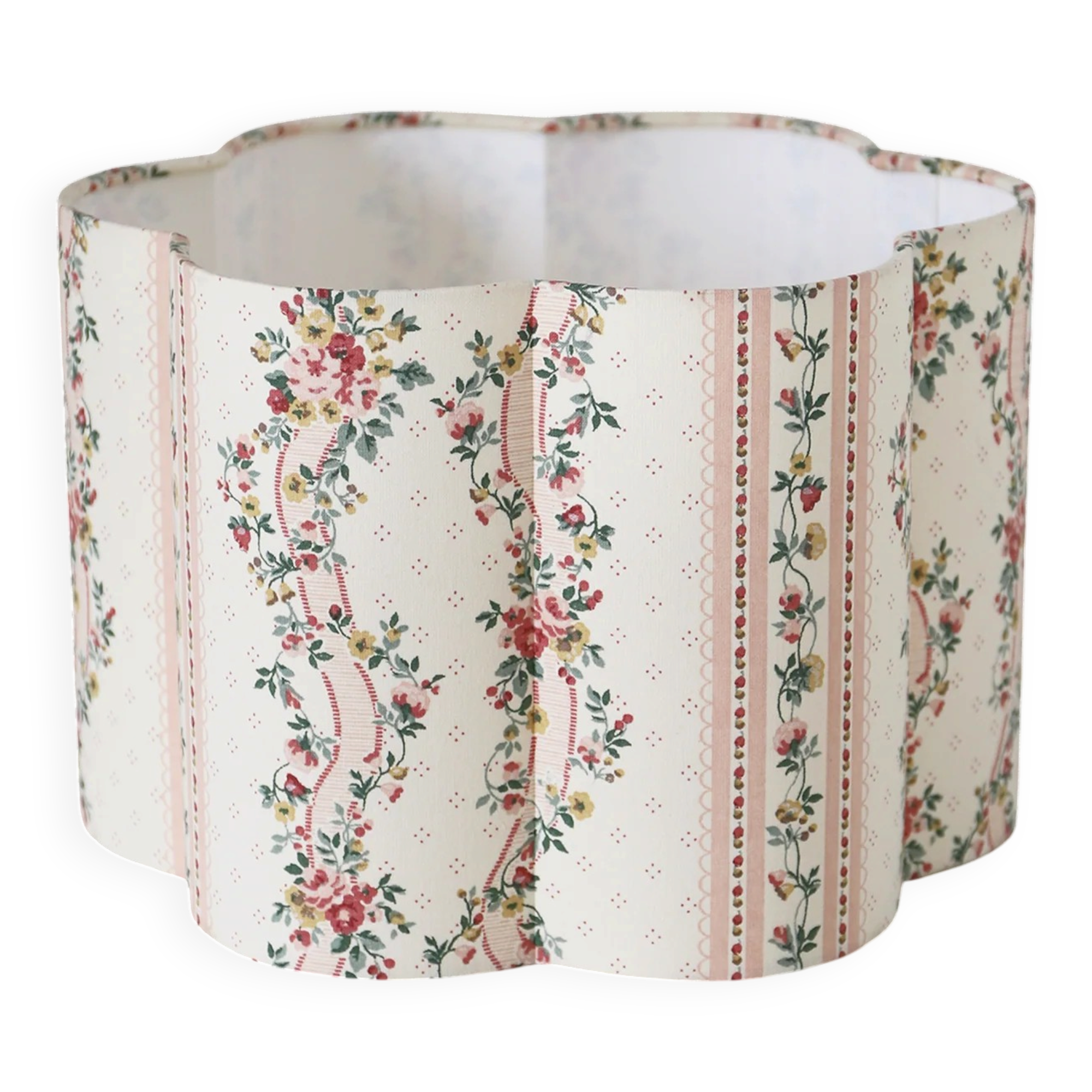Abat-jour forme fleur Flora "Pontavel"