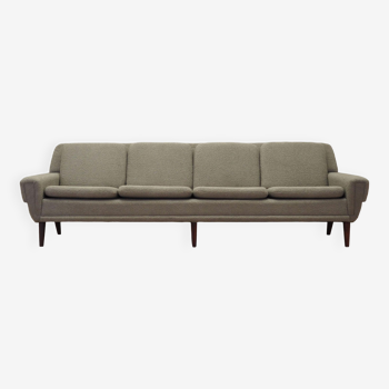 Grey sofa, Danish design, 1970s, production: Denmark