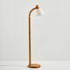 Pine floor lamp for Solbackens Svarveri