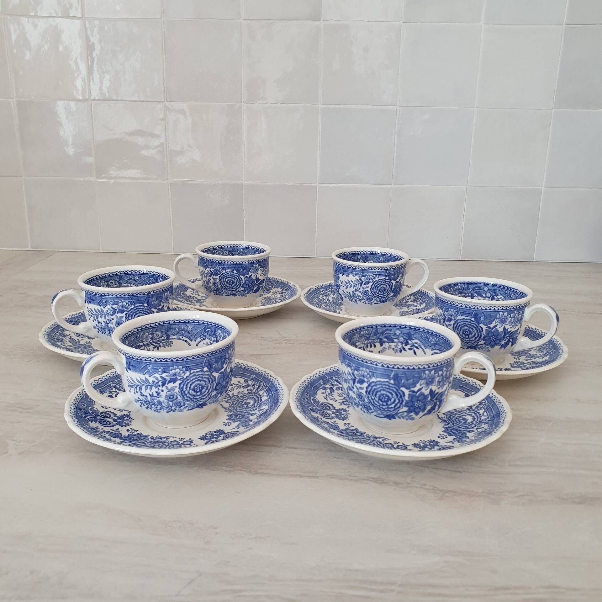 Villeroy & Boch collection Burgenland / Coffee service tea cups saucers