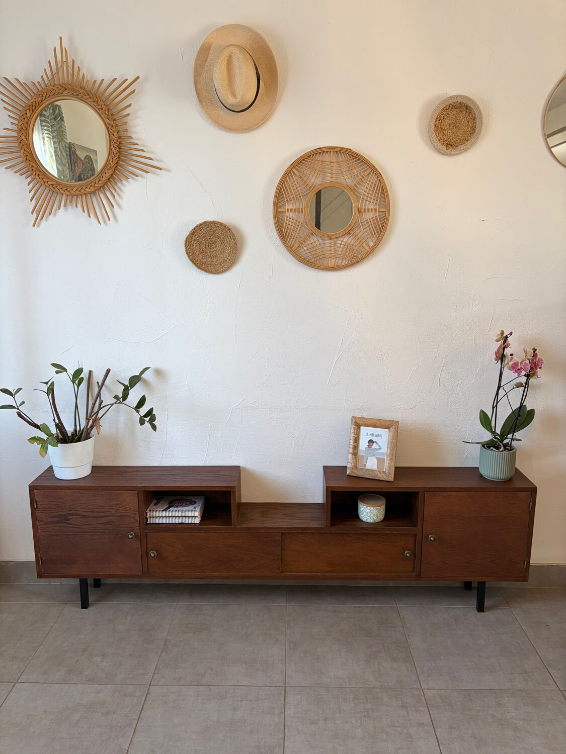 Vintage low enfilade (shallow)