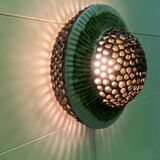 Mid-century ceramic wall lam