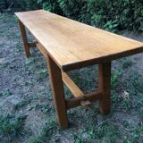 Vintage oak bench