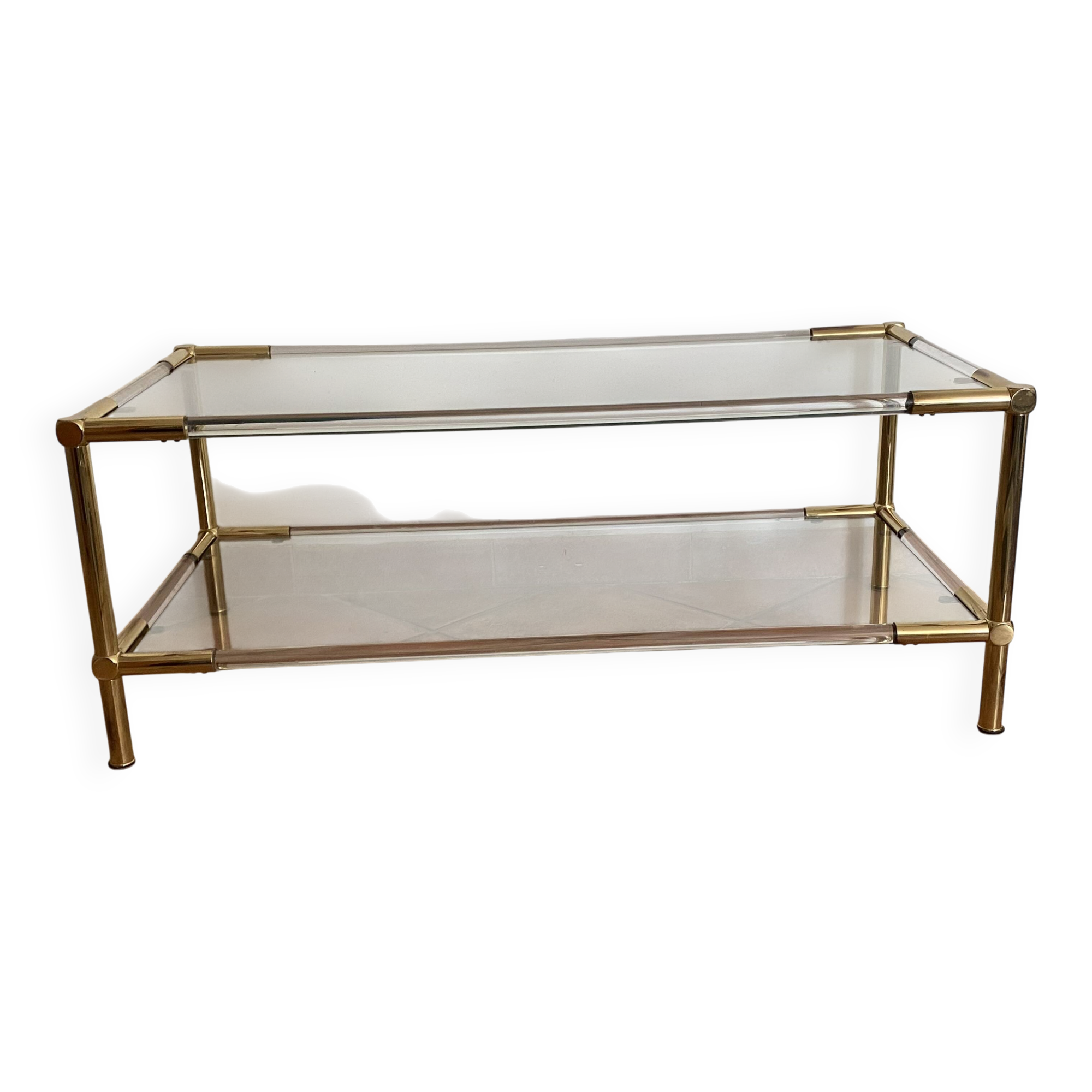 Table basse Roche Bobois. 1970. Hollywood Regency.