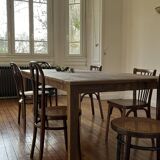 Large Provence farmhouse table in solid oak – 300 x 100 cm