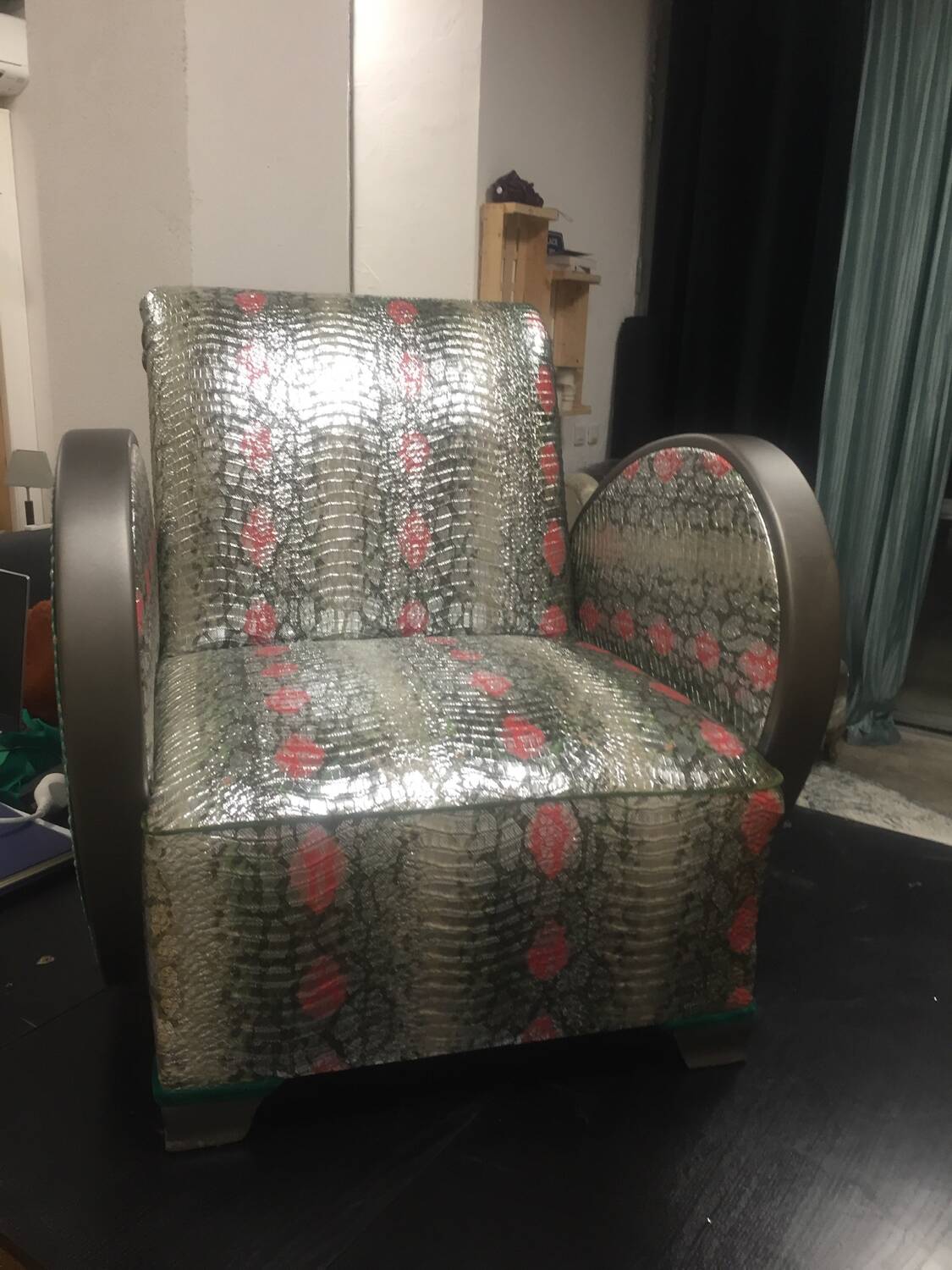 Rare designer armchair