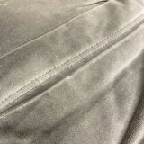 Vintage 2 and 3 seater green velvet togo set