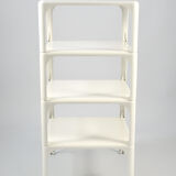 Set of 4 Demetrio 45 side tables by Vico Magistretti for Artemide, 1960s