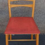 Set of 6 chairs and 2 vintage armchairs