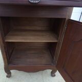 Standing man two doors one drawer solid oak