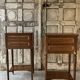 Pair of Louis XVI style bedside tables 1970s