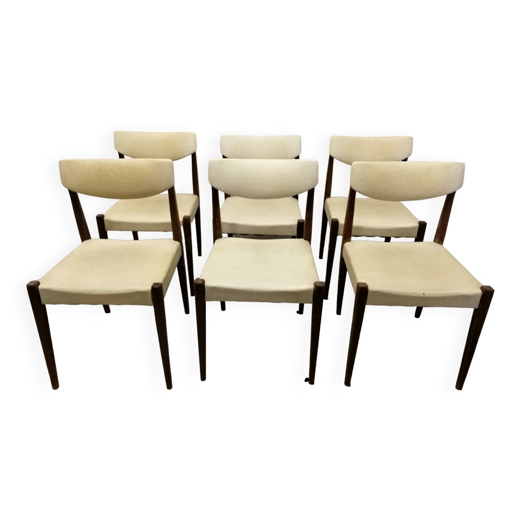 6 Scandinavian chairs