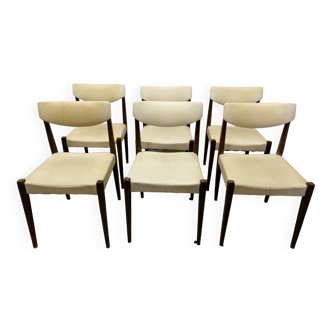 6 chaises scandinave