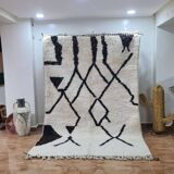 Handmade Berber wool rug 250x150 cm