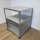 Meuble d’appoint USM Haller en Gris Clair