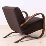 Set of 2 Art Deco Armchairs designed by J. Halabala, Model H269, 1930s