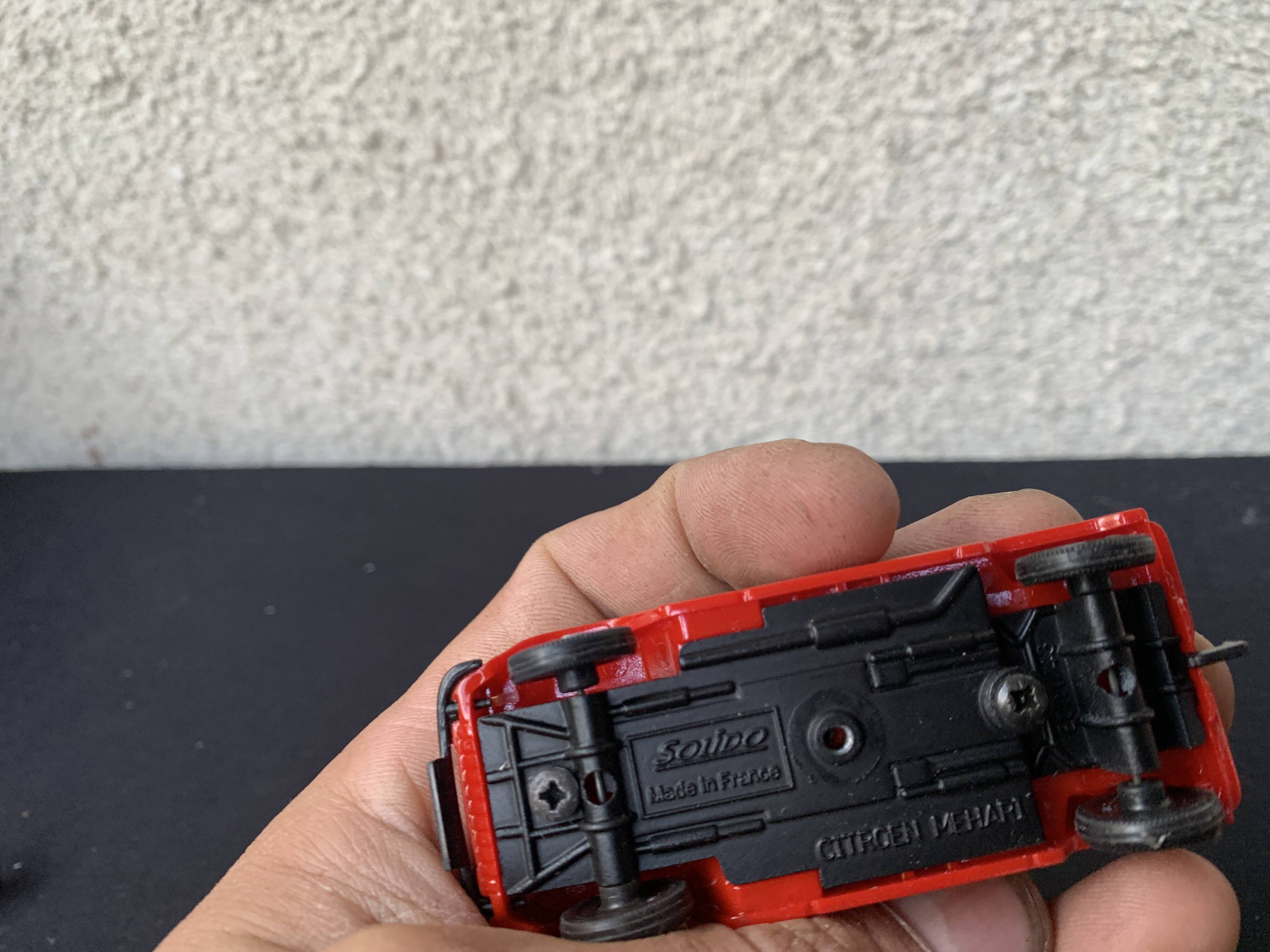 Citroën Mehari firefighters with solido trailer