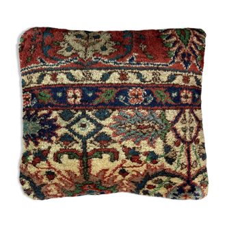 Vintage turkish rug cushion cover 45 x 45 cm