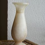 White marble vase