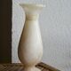 White marble vase