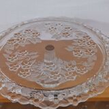 Vintage Walther Glass Mikasa Germany Pedestal Cake Tray