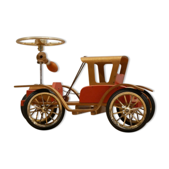 Dutch design plywood car toy for child 1950