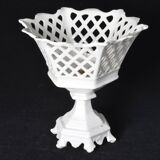 Paris porcelain basket cup