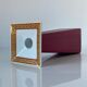 Meandre Versace candle holder for Rosenthal in glazed and gilded porcelain