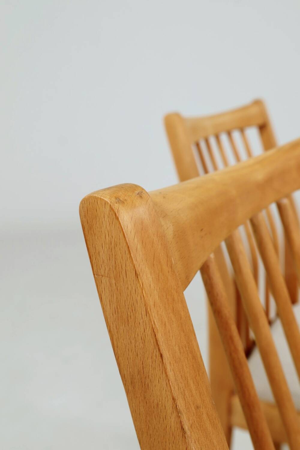 Scandinavian heritage herringbone dining chairs