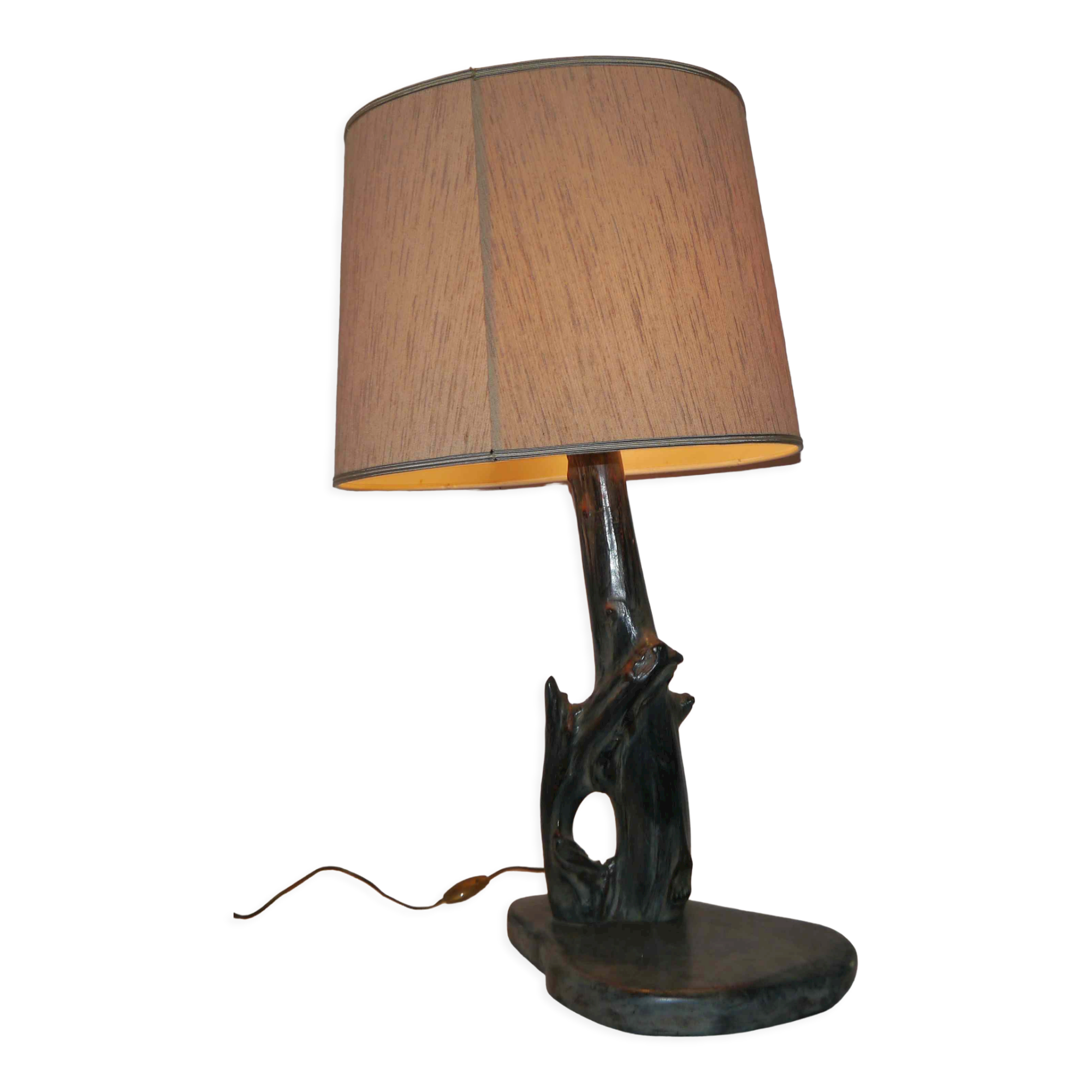 Lamp signed « Michel De Closets - Vancouver (Canada) - 1957 »