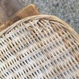 Wicker suitcase