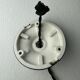Old mazda enamelled industrial pendant 34.5 cm