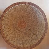 Large rope and wicker basket
