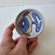 Cendrier céramique zoomorphe Poisson dans l'esprit Les Argonautes  Bonnet