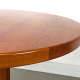 Table de Salle à Manger Ronde en Teck par HW Klein pour Bramin, Danemark, 1960s