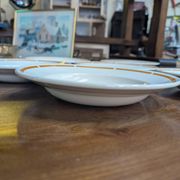 Badonviller "jade" soup plates