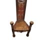 Spanish hand carved Gothic Style Chair, 1st half 1900s