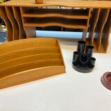 Range office mail massive blond blond vintage 60s workshop