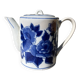 Asian blue and white ceramic teapot