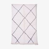 Black white rug (white & black 8.2"x4.9")250cmx150cm